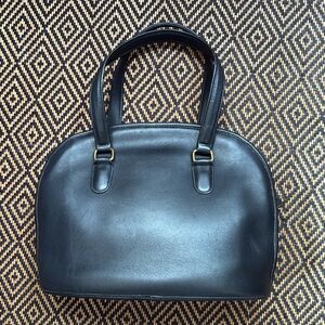 Vintage Coach Pelham Zip 9958 black with brass dome bowler